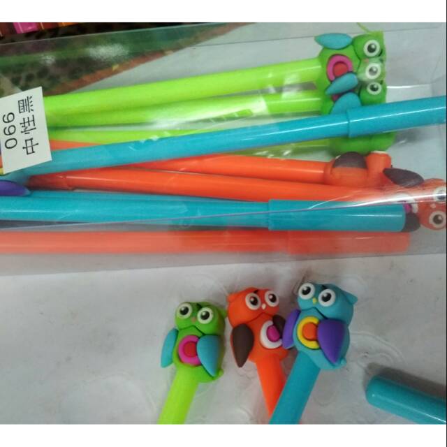 

Pulpen gel karakter burung hantu unik
