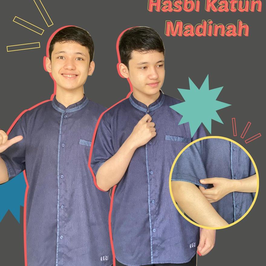 ➵ BAJU KOKO HASBI KATUN MADINAH PREMIUM GOZI BY ALWI ASSEGAF ➫