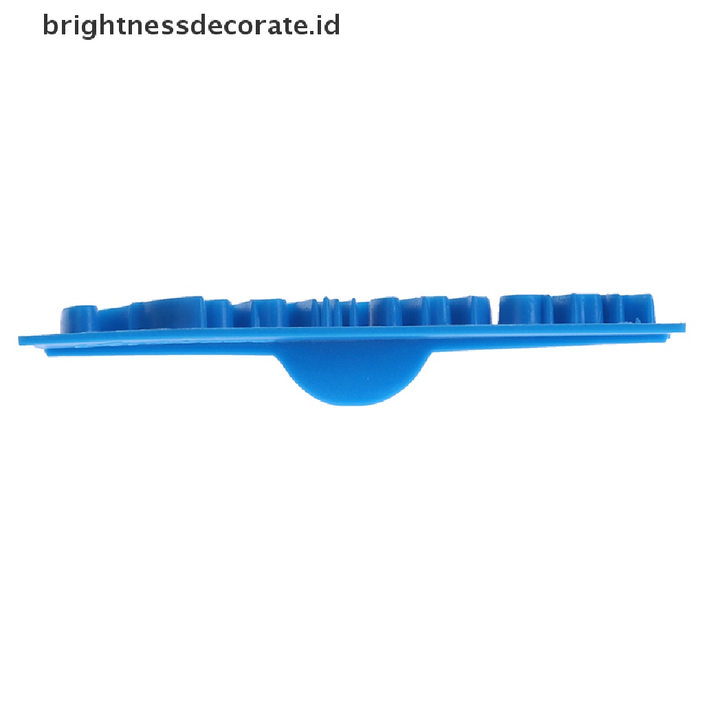 6pcs / set Dekorasi Kue Tulisan Happy Birthday Bahan Plastik