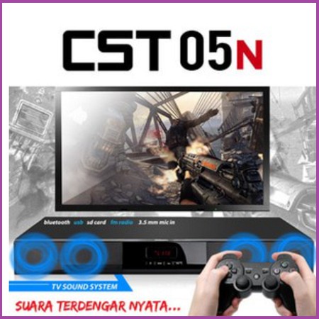 SPEAKER Simbadda CST 05 TV Box Speaker 38 Watt (USB, Bluetooth, remote)