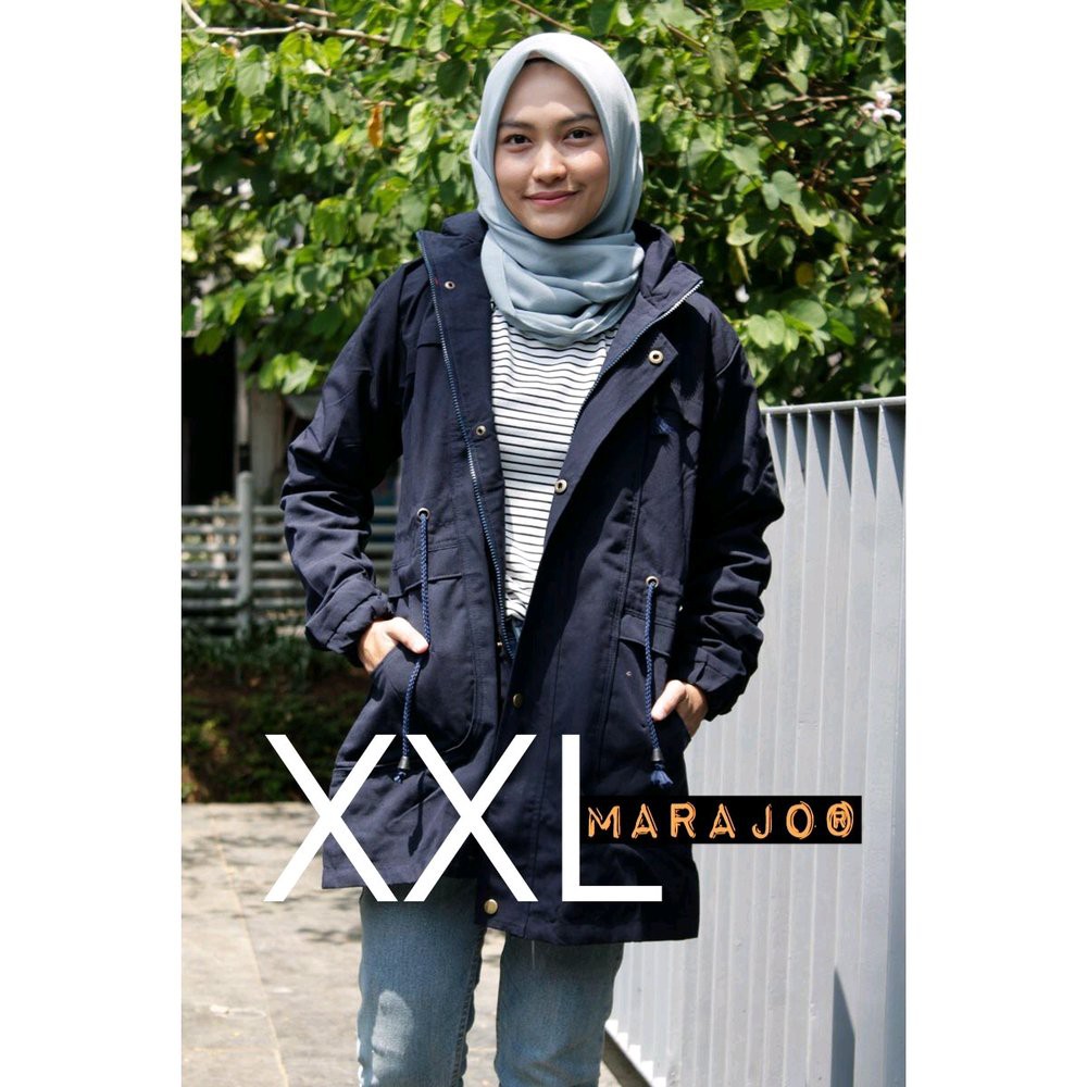 Termurah Jaket Parka Taslan Jumbo Wanita / Parka Taslan / Parka Jumbo Berkualitas