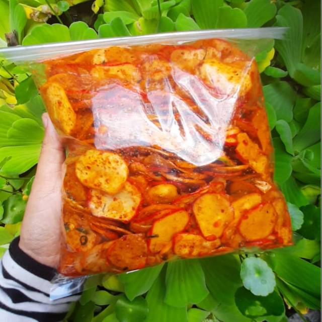 

Seblak kering rasa bawang putih joss