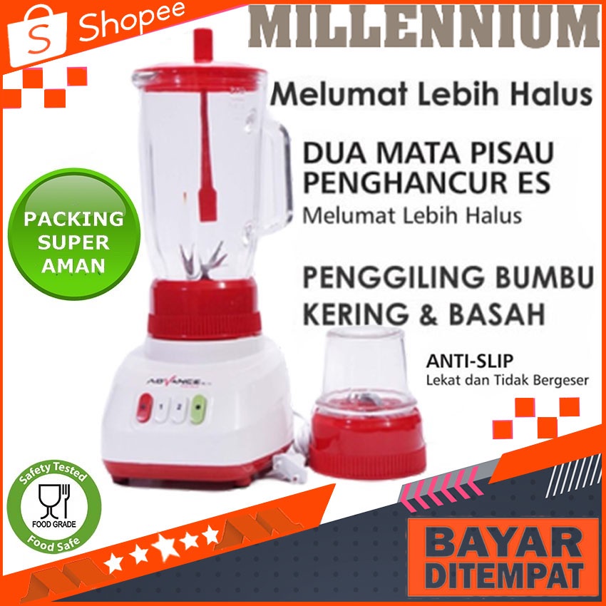 Advance Blender BL11 Blender Kaca Bumbu Dan Buah Advance BL-11
