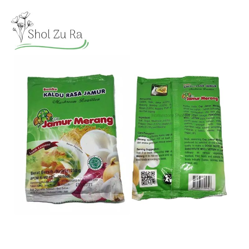 

Kaldu Jamur Original Cap Jamur Merang kemasan 250gr | Kaldu Jamur Non MSG | Banjarmasin