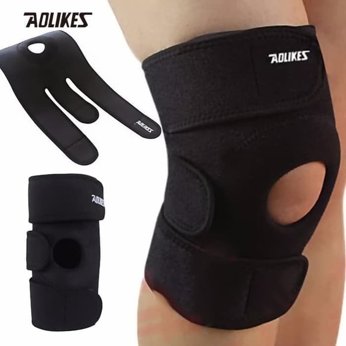 ORIGINAL Aolikes knee pad support patella brace protector pelindung penyangga penyanggah lutut deker