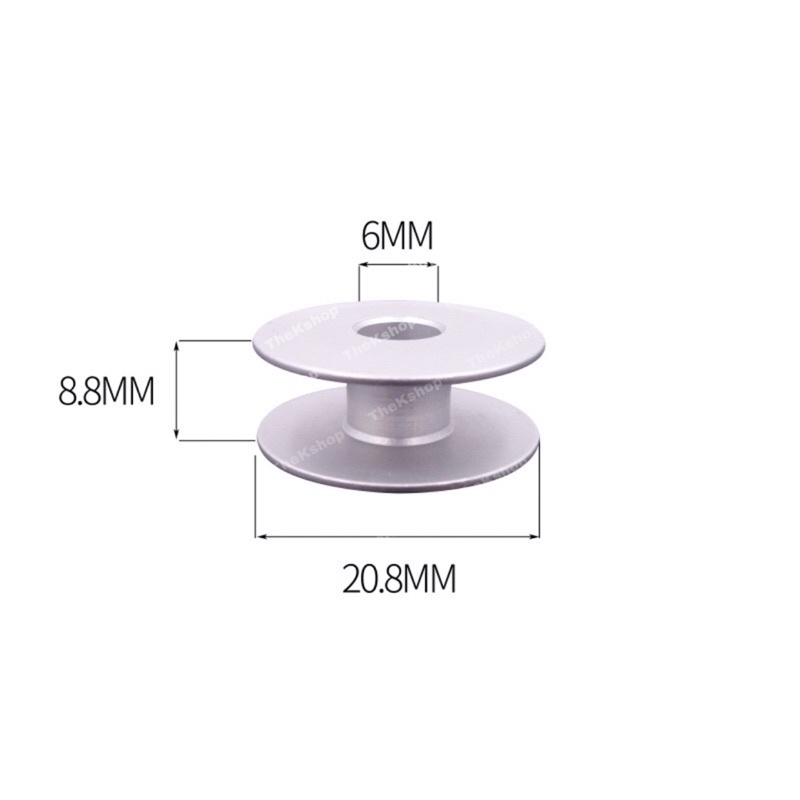 Spul Aluminium Anti Karat Mesin Jahit Jarum 1 Typical Juki Brother Highspeed Bobbin Bobbins High Speed Industri Mesin besar Spul Spool typical spul aluminium lengkung spool sepul spull Spool benang Spul benang bobbin bobbins benang