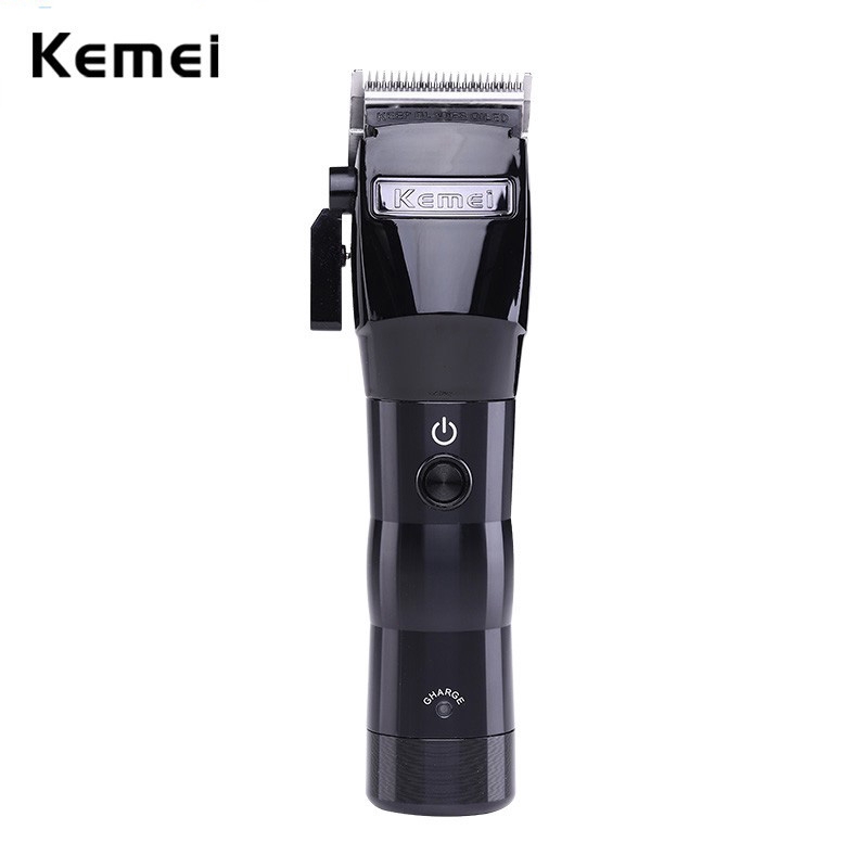 

Kemei 2850 Profesional Rambut Clipper Cordless Listrik Pemangkas Rambut Mesin Pemotong Tukang Cukur