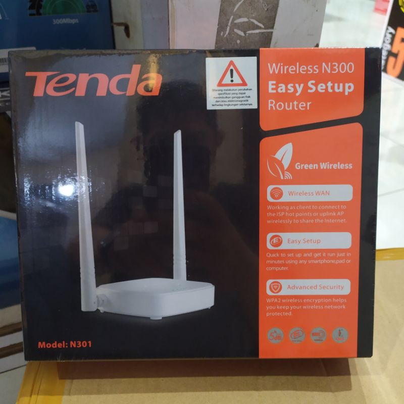 ROUTER WIFI TENDA N301 ORIGINAL / PESAN LANGSUNG KIRIM