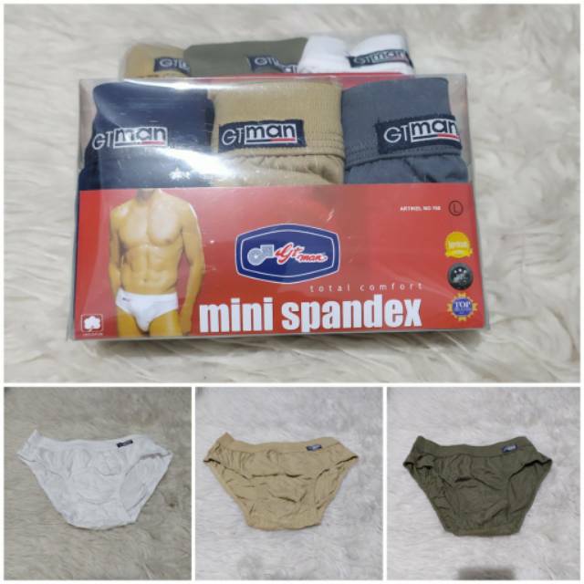 Celana dalam pria Gt man  mini spandek