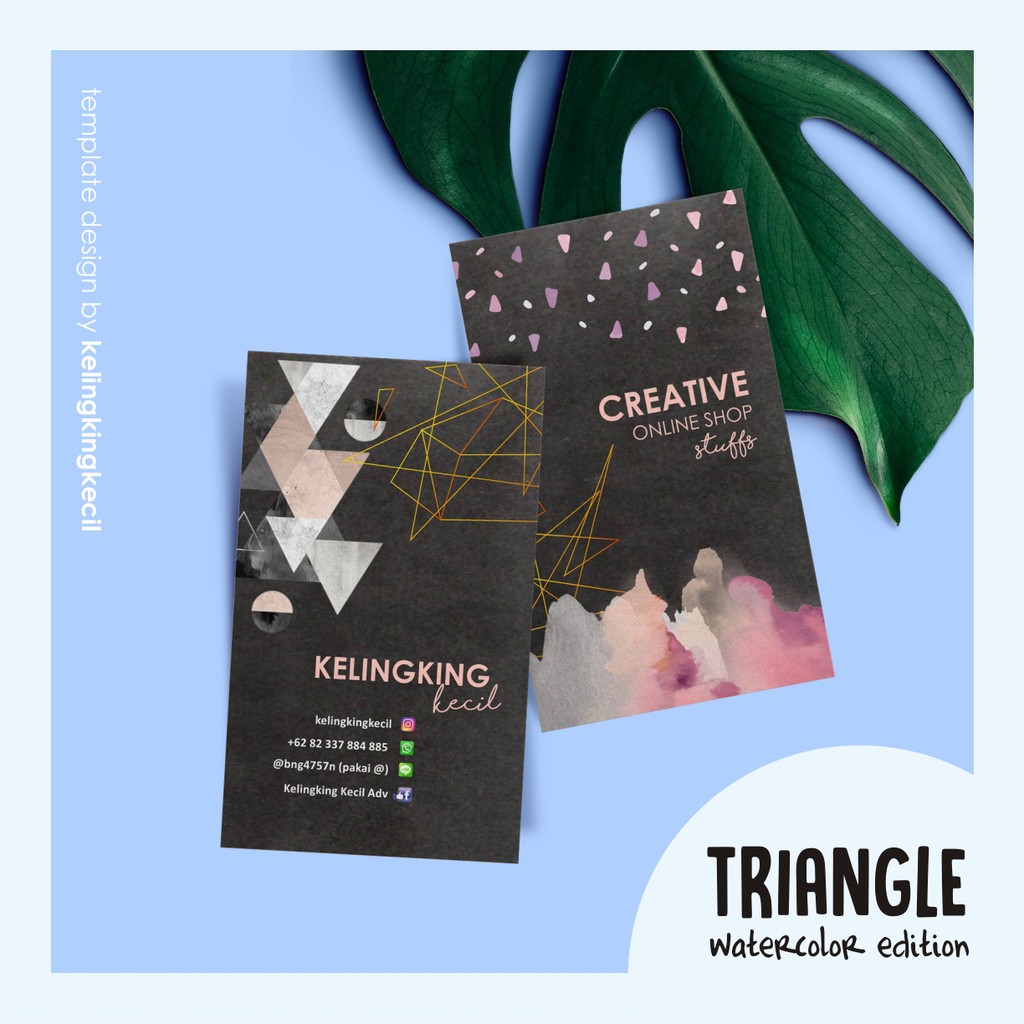 

Cetak Kartu Nama ~ TRIANGLE ~ Desain unik Proses Cepat