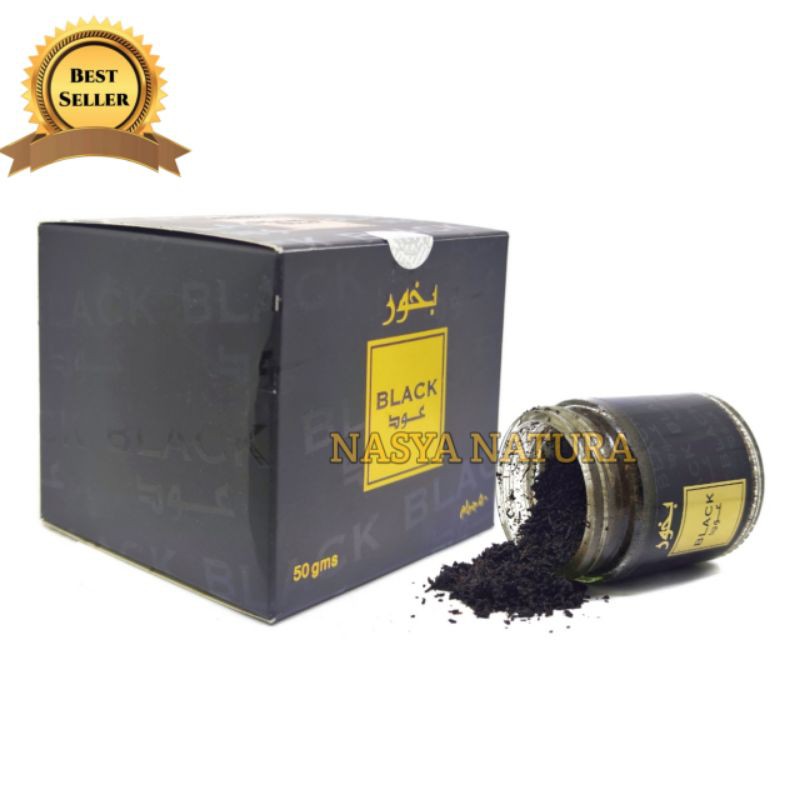 Buhur Black Oud BO Bukhur Gahru Hitam Original Banafa Dupa Impor Saudi