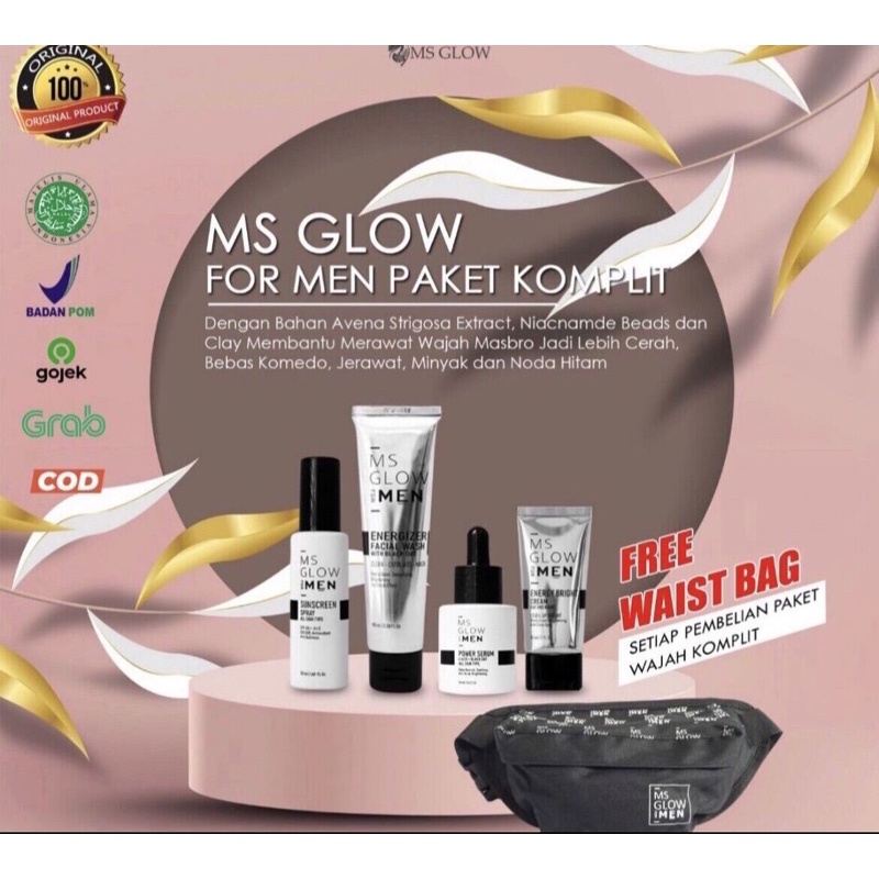 Ms Glow For Men Paket Komplit