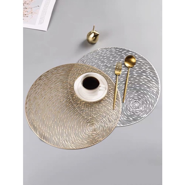 Tatakan Piring NORDIC -  Platemat / PlaceMat PVC