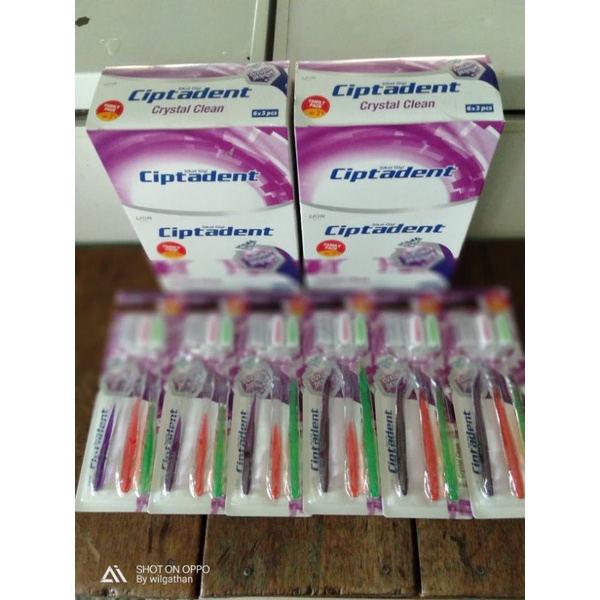 sikat gigi Ciptadent crystal clean