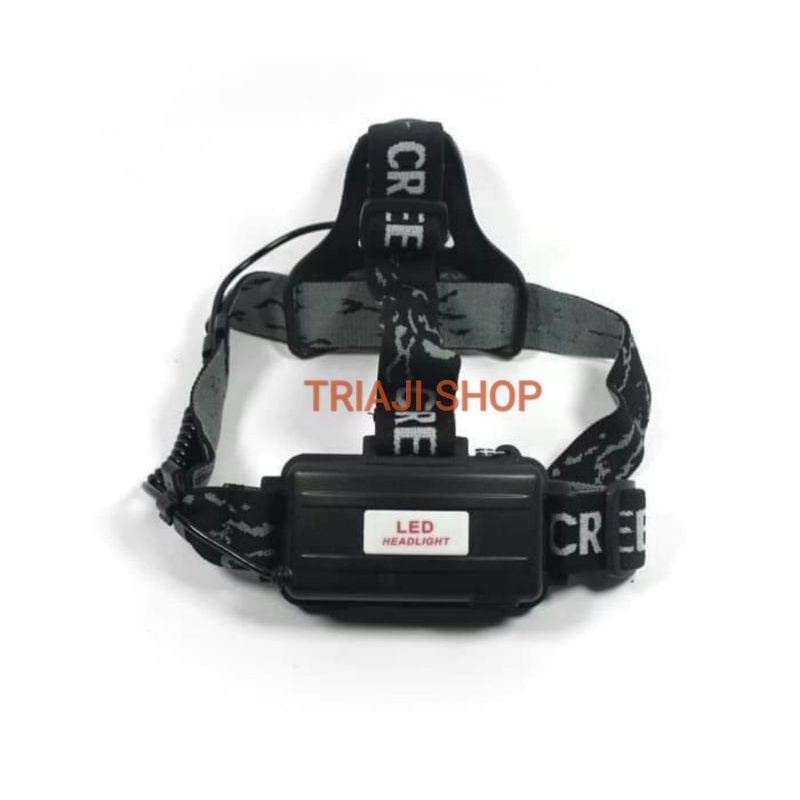 Senter Kepala Cree LED XML-T6 police