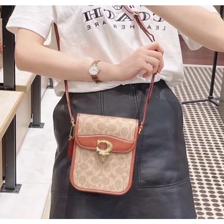 （grab）CA191 c8484 c8485 Coach STUDIO Collection Ladies' shoulder bag Crossbody Bag Mobile phone bag