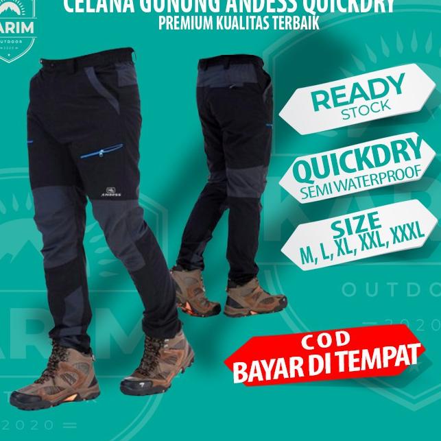 Ω Samagaha Celana Gunung Outdoor Panjang Andess Quickdry ♬