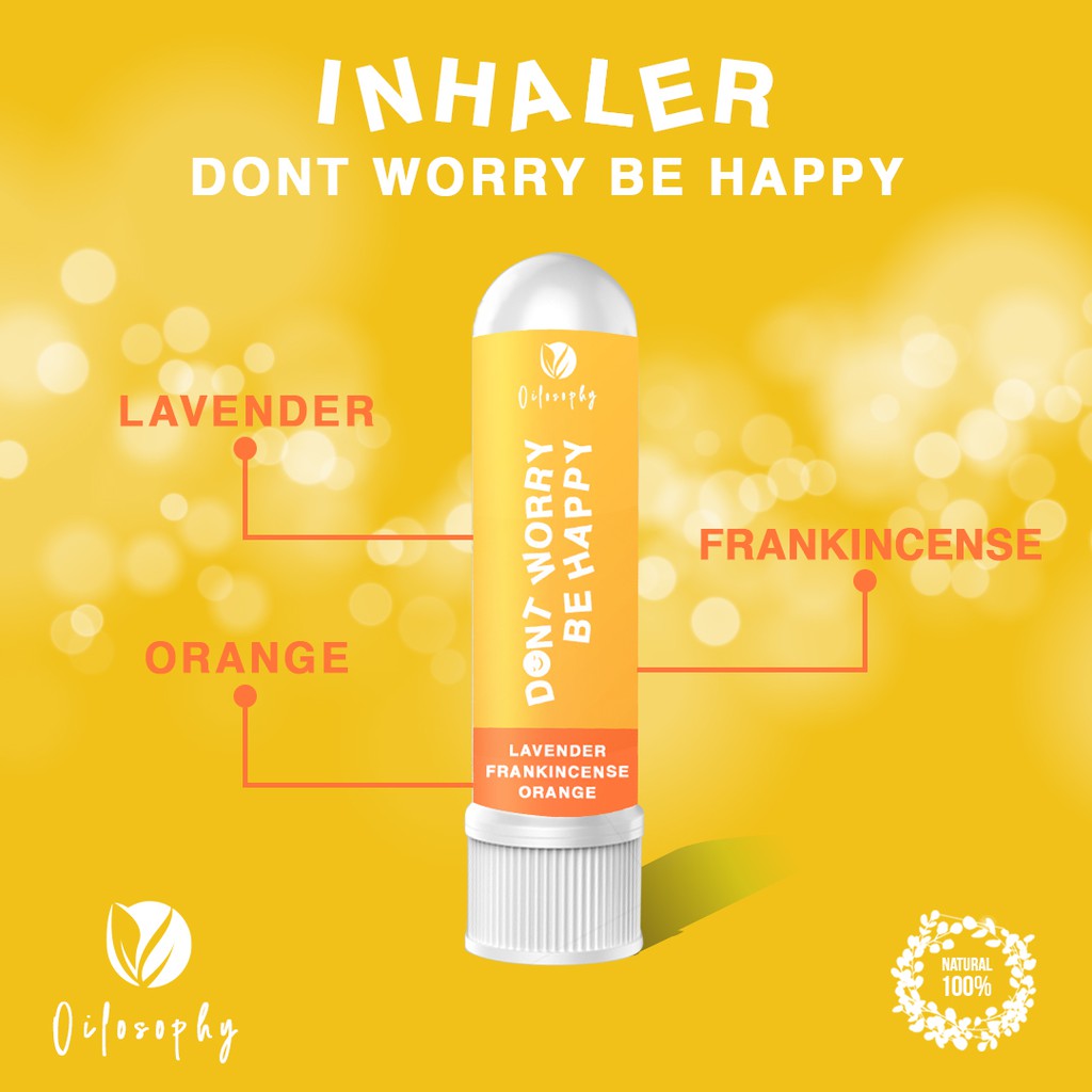 INHALER UNTUK MENGURANGI KECEMASAN | INHALER ESSENTIAL OIL | HERBAL