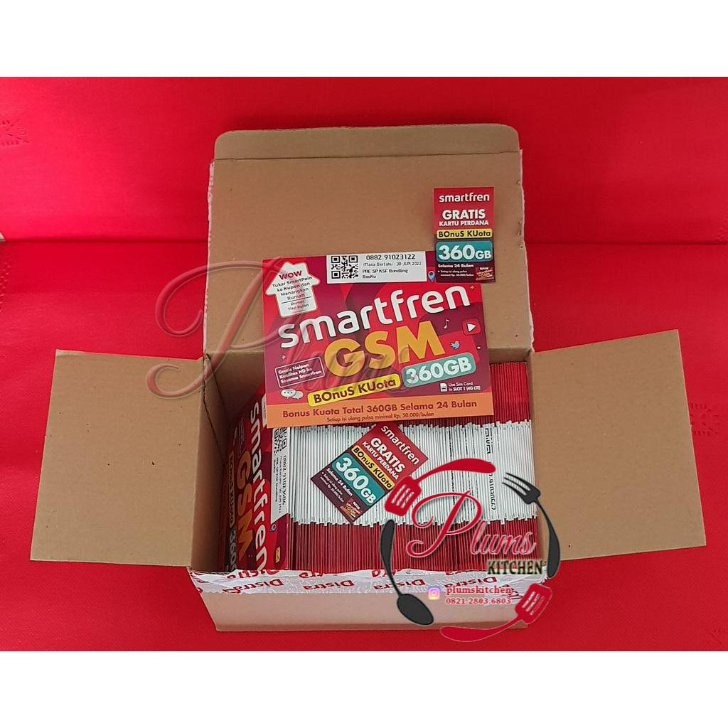 Kartu Perdana Smartfren Bosku Segel Bonus 360 GB
