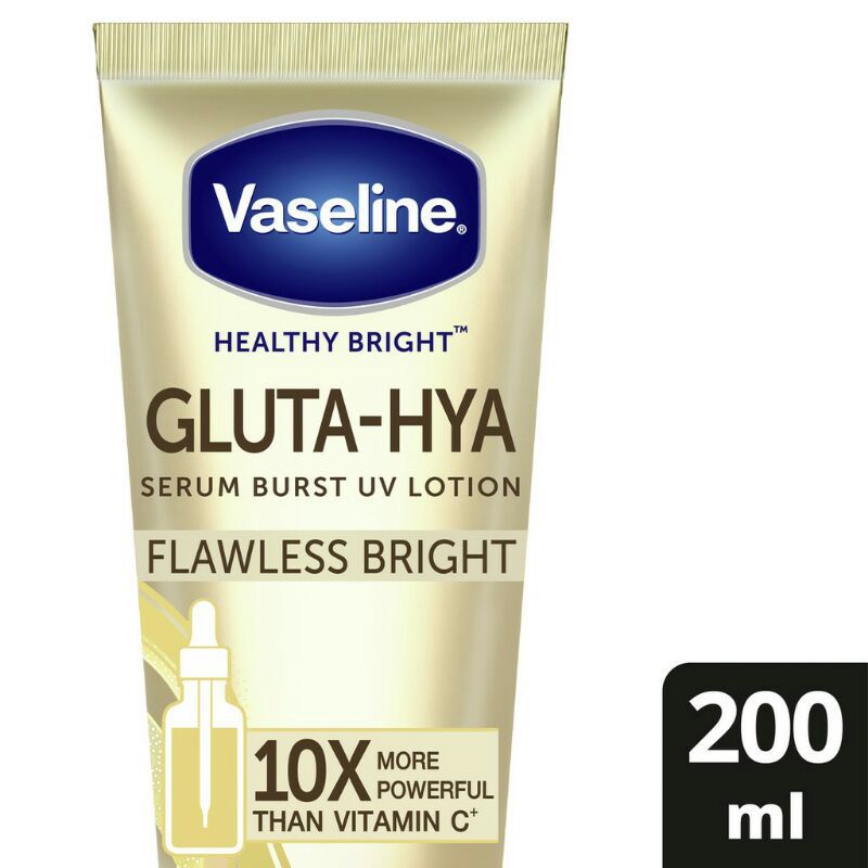 Vaseline Healthy Bright Gluta-Hya Serum Burst UV Lotion 200ml 330ml