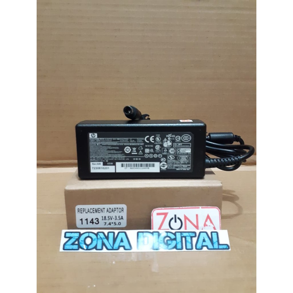 CHARGER ADAPTOR  LAPTOP HP Compaq CQ20 CQ40 CQ45 CQ60 18.5V3.5A CQ50-217NR CQ50-217US CQ50-228CA CQ5