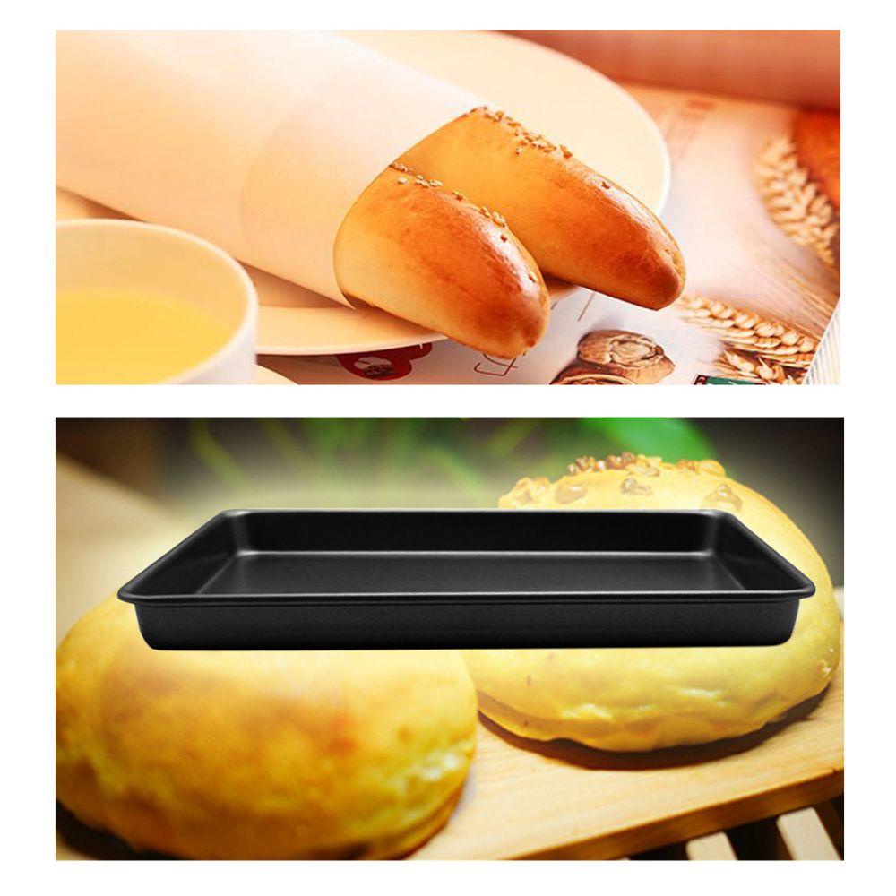 Solighter 10 Inch Baking Bread Pan Persegi Panjang DIY Bakeware Cheesecake Kue Cetakan Dapur Gadget Roti Bakar Cetakan