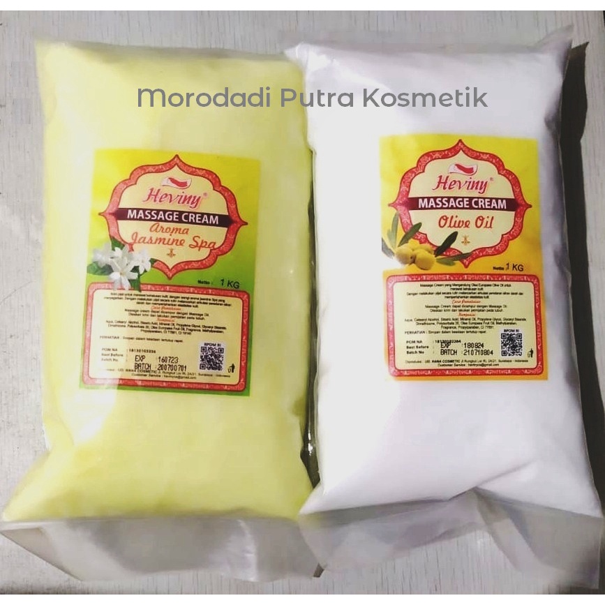 Heviny Massage Cream Refill 1kg