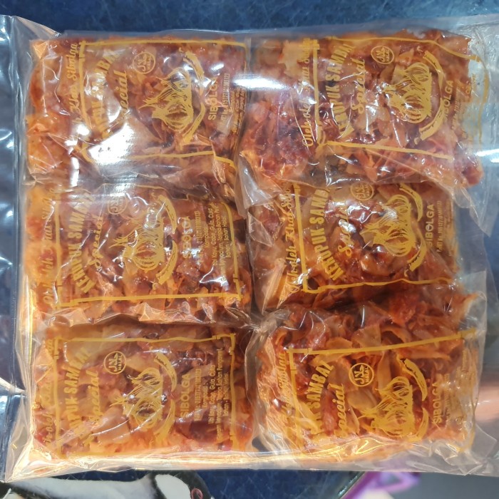 

NEW keripik kerupuk sambal asli sibolga isi 6 bgks