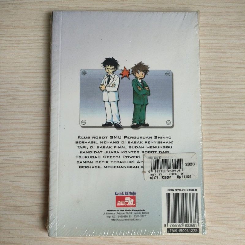 komik robot boys vol 1,2,3