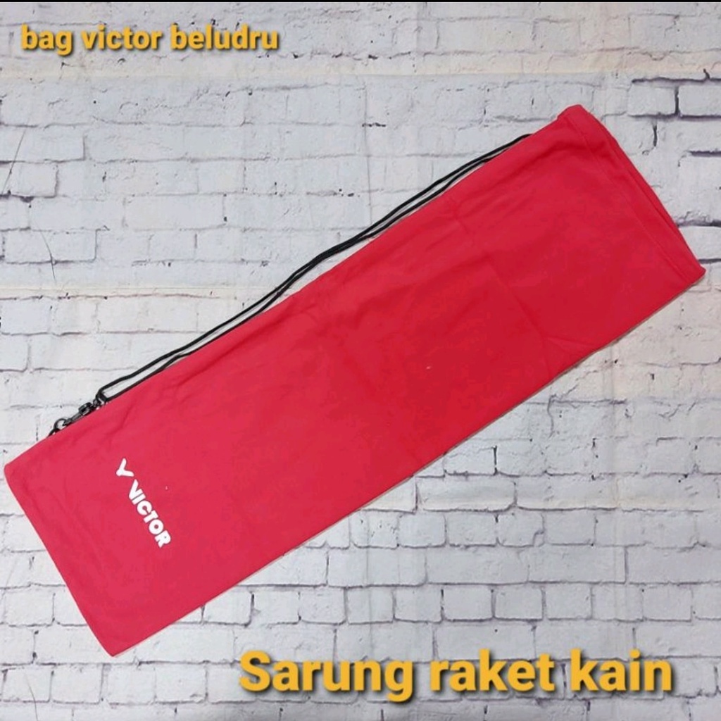 Tas raket / cover raket kain / bludru victor