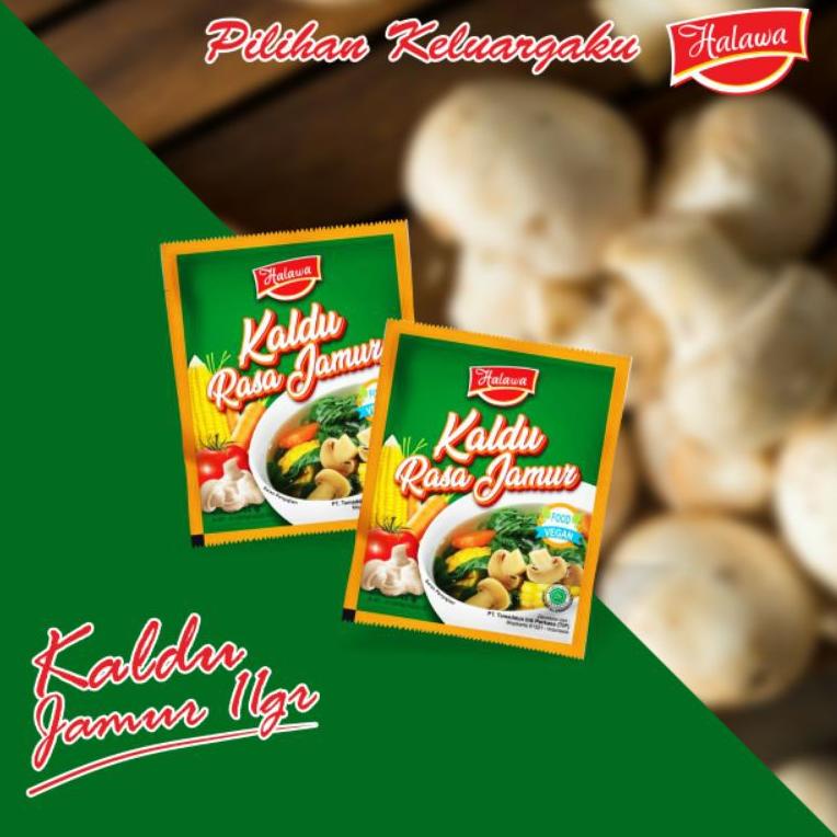 

[PRODUK T0BPA] BUMBU INSTAN KALDU JAMUR 12 SACHET BRAND HALAWA JHJ