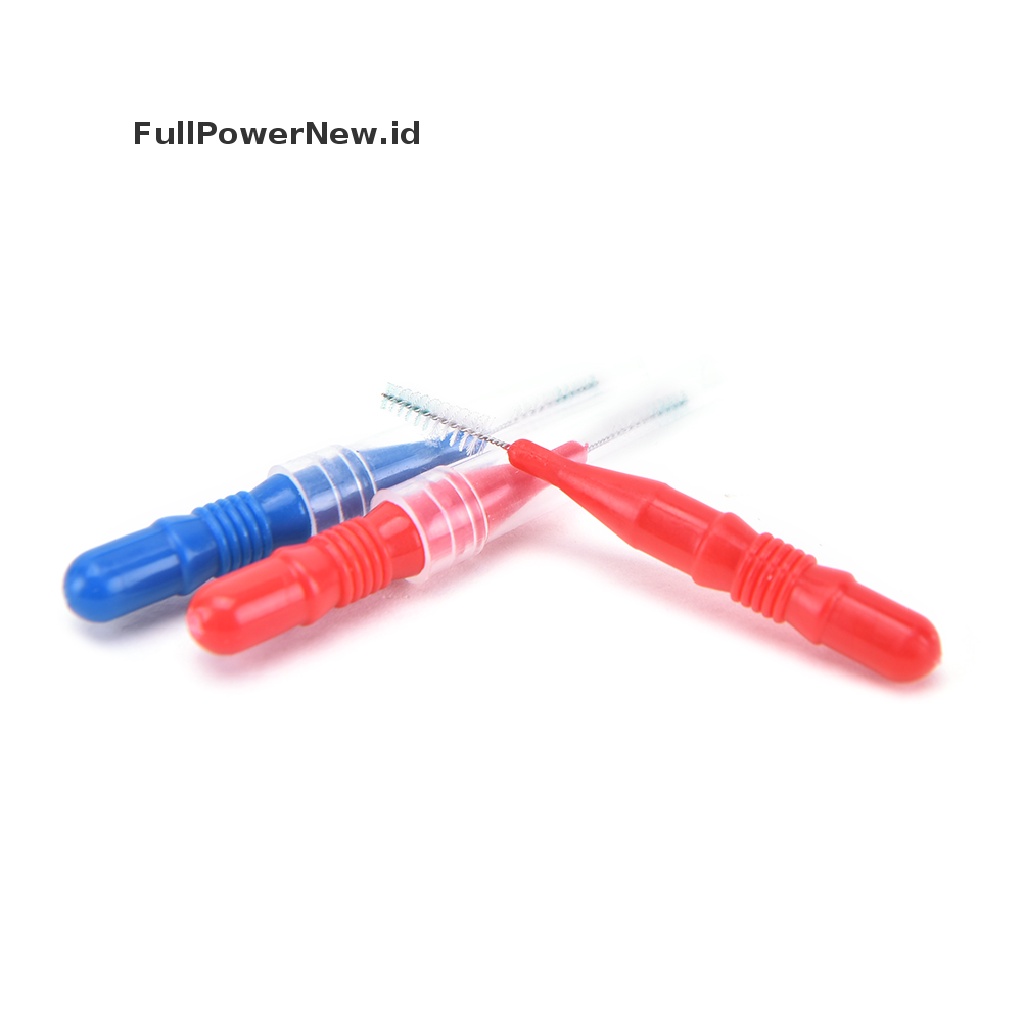 [Full] 50X Clean Tooth Floss Head Hygiene Dental Plastic Interdental Brush Toothpick .