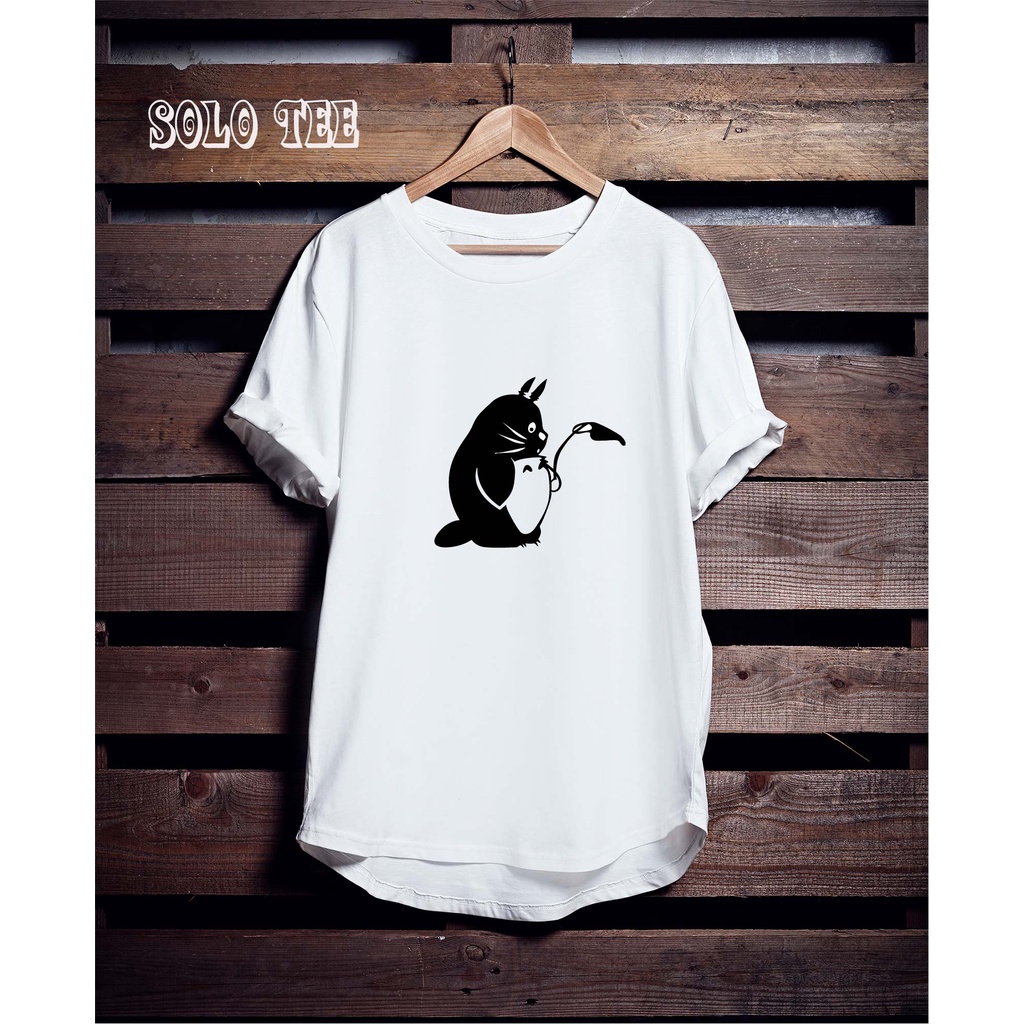TOTORO CRAYON TSHIRT- GHIBLI TOTORO TSHIRT-KAOS SABLON TOTORO UNISEX