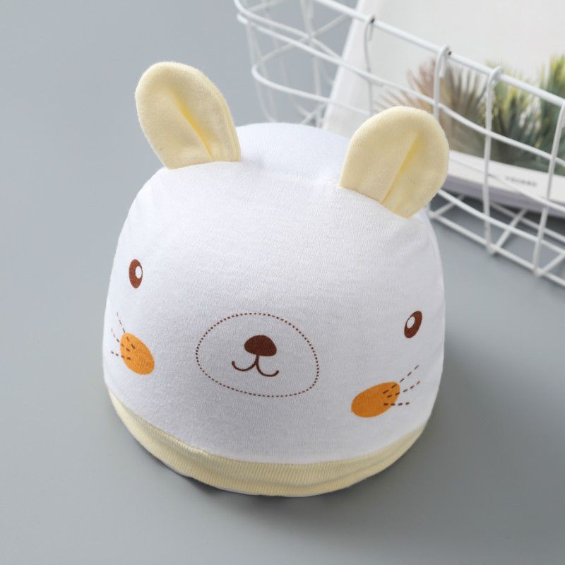 Topi Bayi Motif Lucu 0 - 6 bulan. Topi Kupluk Baby Katun lembut