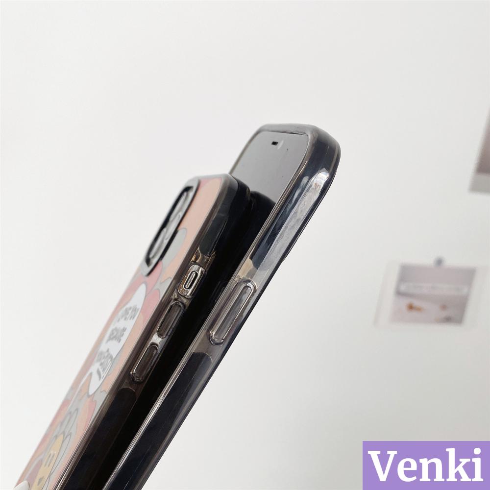 Venki Casing Silikon Iphone 11 7 8 Plus 8 Xr 11 Pro Max 7 Plus 8 Plus Se2020 12 Xs Shockproof