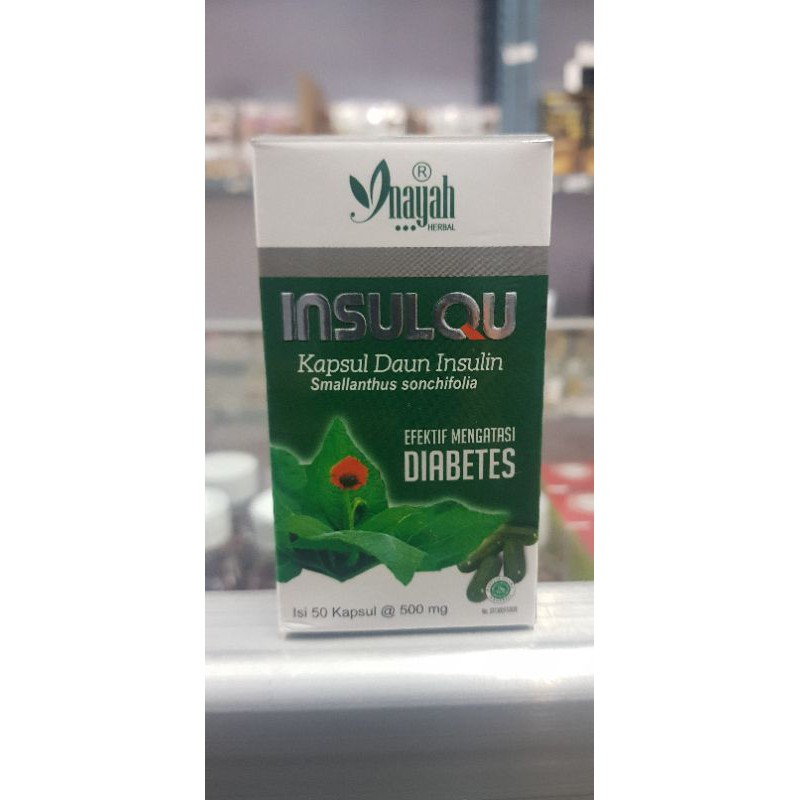 

Kapsul INSULQU Original Herbal Diabetes Anti Oksidan Penguat Hati Kapsul insulin