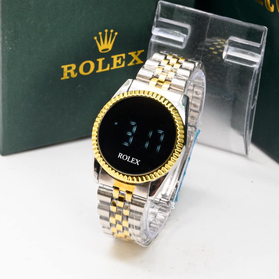 JAM TANGAN ROLEX TOUCH WATCH(INCLUDE BOX&PAPERBAG) WANITA || DIAMETER 3,6CM