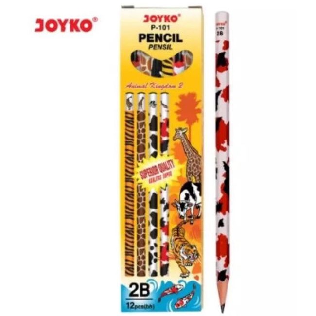 

Pensil 2B Merek Joyko Karakter Animal Kingdom P-101 ( 1pcs )