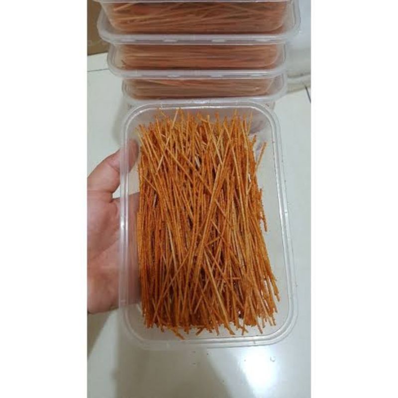 [KEMASAN BOX] KERIPIK KACA PEDAS CABE MERAH HIJAU RUMPUT LAUT ORIGINAL BALADO MAKARONI BANTET PIPA SPIRAL KEONG BASRENG SOMAY MIE KREMES LIDI