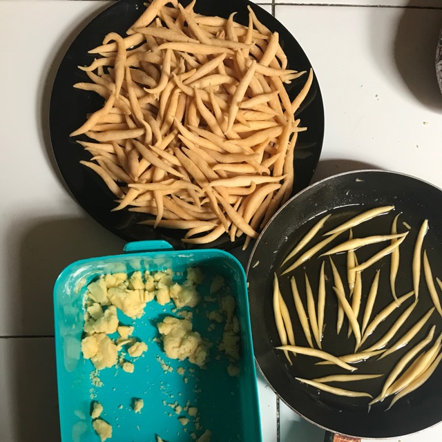 

Telur gabus keju ( chees stick )