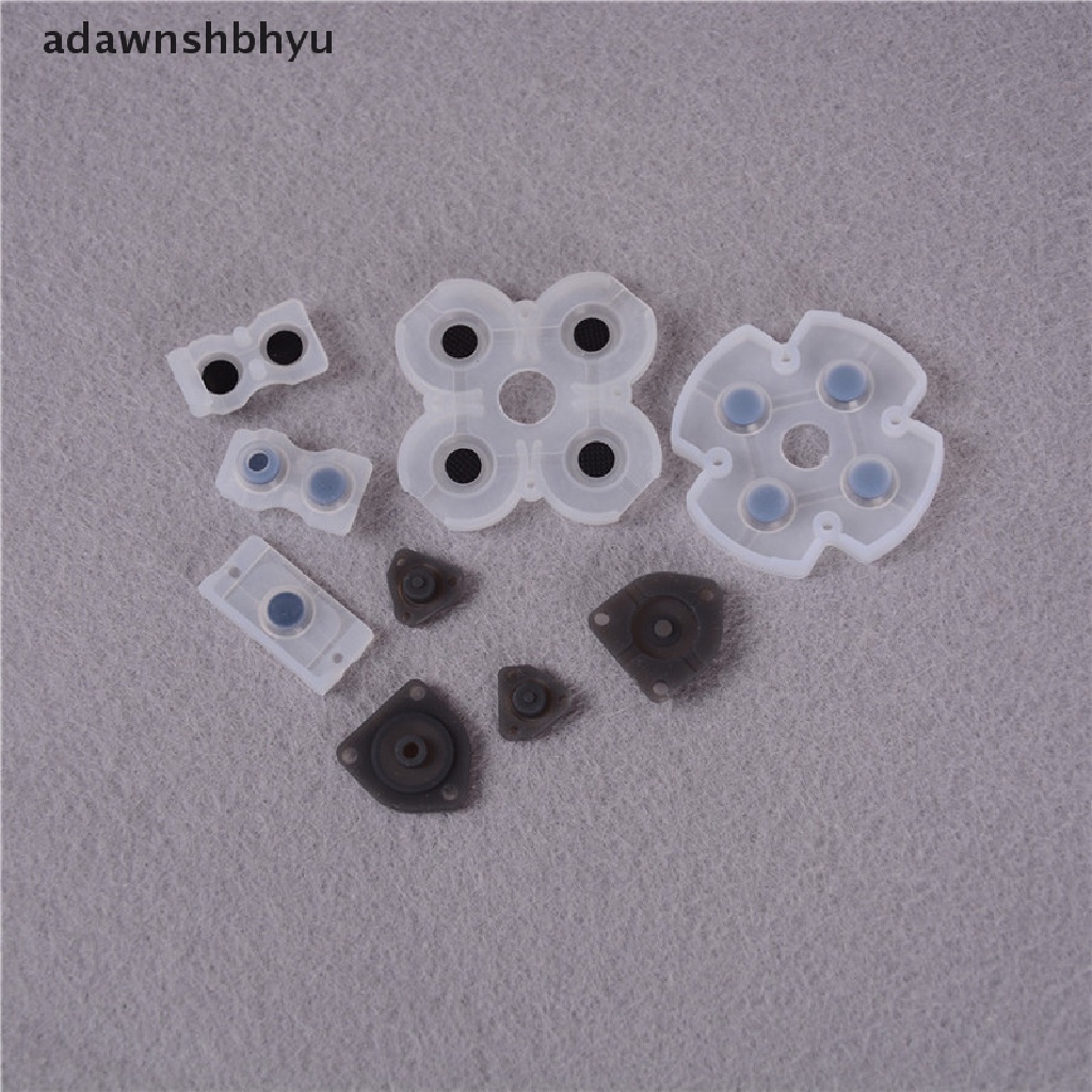 Adawnshbhyu 9Pcs/set Controller Pengganti D-Pad Karet Konduktif Untuk Controller PS4