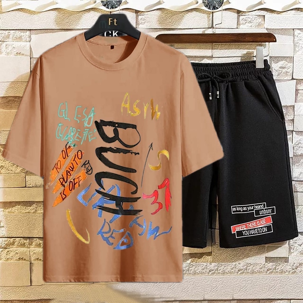 Bisa bayar ditempat - Baju one set size M|L,XL  keren kekinian , atasan + celana terbaru set.buch - belibeli