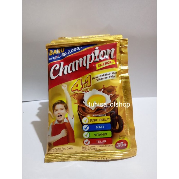 

champion by energen+sendok