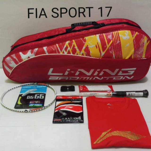 RAKET BADMINTON ORIGINAL LINING SUPER SERIES SS88 PUTIH