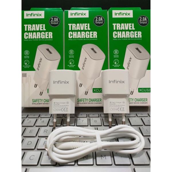 Charger Infinix 2A Micro USB Support Hot 9 Hot 10