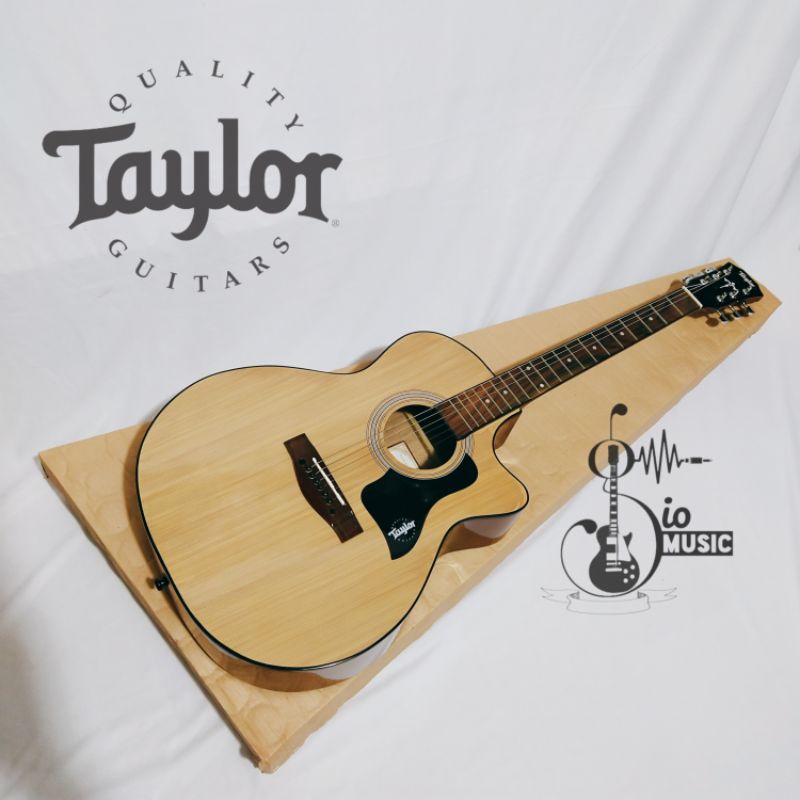 gitar akustik taylor elektrik terbaru medium Quality paket lengkap
