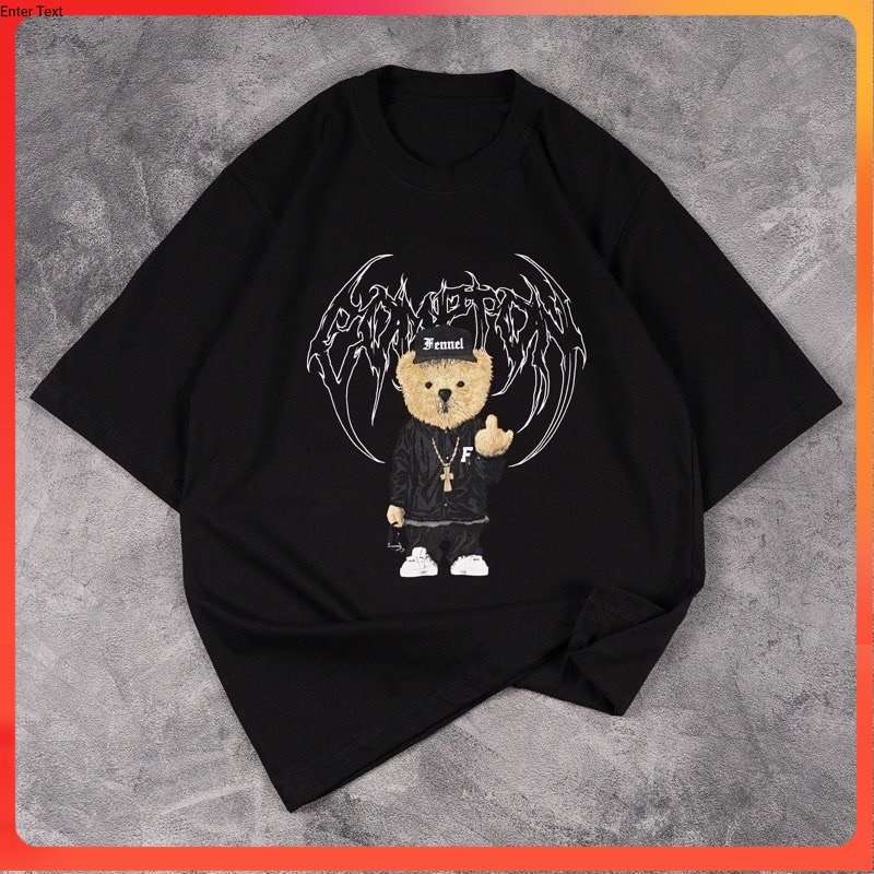 KAOS DISTRO PRIA WANITA TERLARIS// Baju Kaos Cotton OverSized / OverSized Tshirt Motif COMPTON Fenne