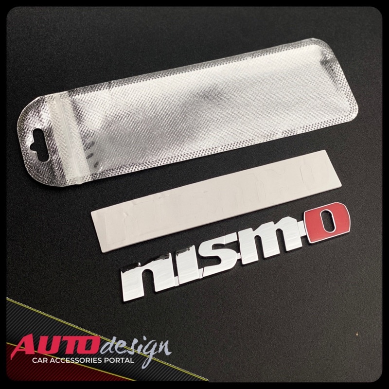 NISMO Emblem Mobil Nissan Metal 3D Best Quality