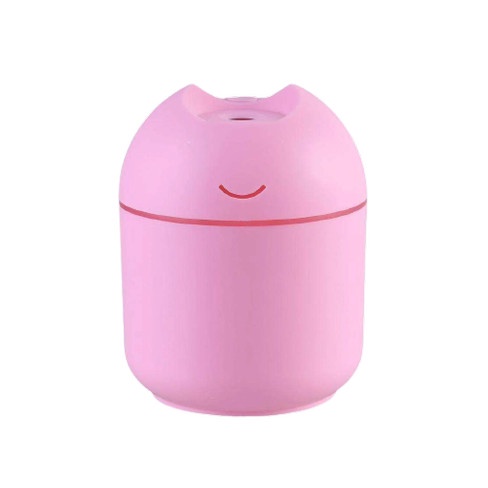 Humidifier Pelembab dan Penjernih Udara / Air aroma Mini Humidifier / humidifier/ disfuser-Pink