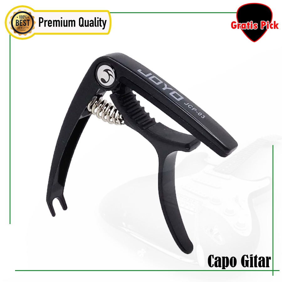 Capo Gitar Akustik Classic Kapo Besi Alloy Premium Import Cappo Kappo